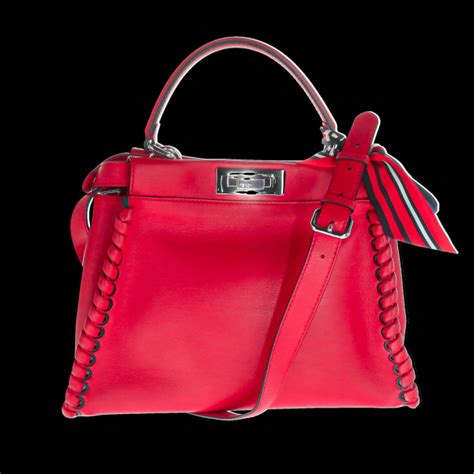 fendi borsa interno rosso